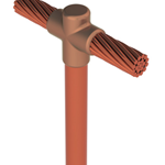 MOLDE CADWELD CABLE 2/0 AWG A VARILLA PARA TIERRA 3/4"