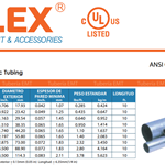 ALEX EMT CONDUIT Y ACCESORIOS