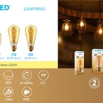 Lampara Golden Pera